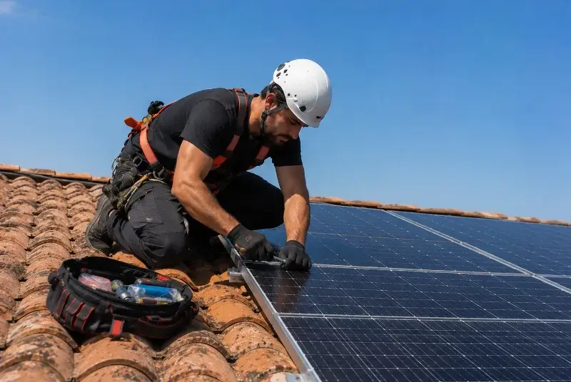 Maintenance et monitoring de panneaux solaires à Dingy-en-Vuache