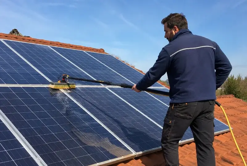 Nettoyage et entretien de panneaux solaires à Dingy-en-Vuache